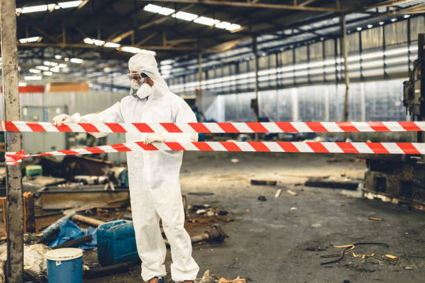 Professional Drug Lab Cleanup technician working in Somers Point, NJ